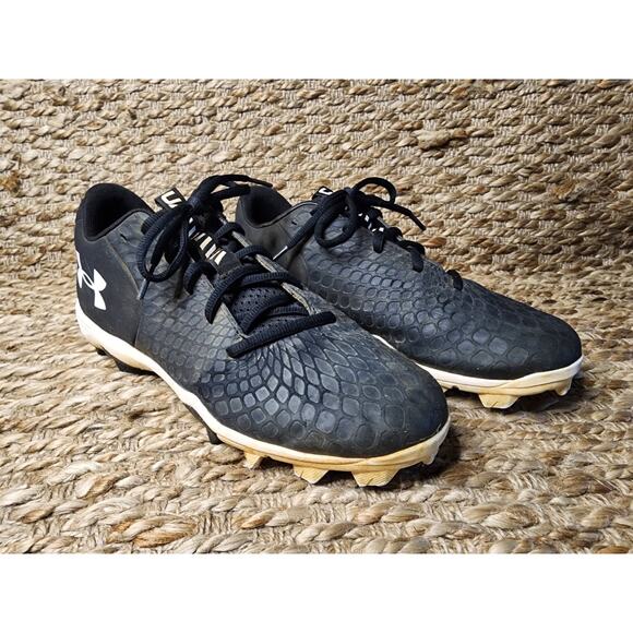 Under Armour Glyde 2.0 RM Womens Black Softball Sneakers Cleat Size 7 - Picture 4 of 11